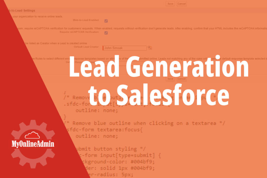 lead generation to salesforce