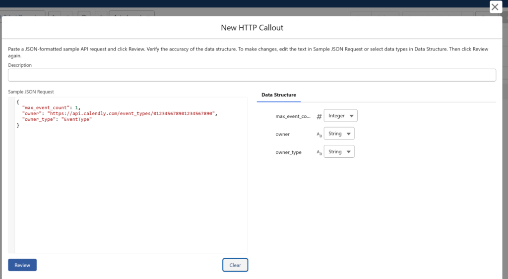Secure Calendly API Integration via HTTP Callouts Using Authorization Header in Salesforce Flow 11 image 6