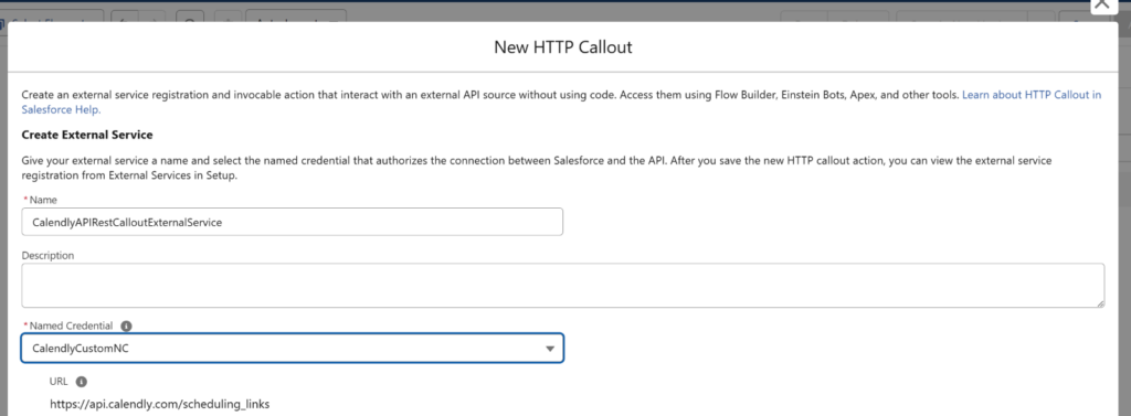 Secure Calendly API Integration via HTTP Callouts Using Authorization Header in Salesforce Flow 9 image 7