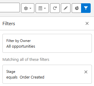 Account, Opportunity, and Lead Filters in Salesforce 5 opportunity list filter salesforce 3